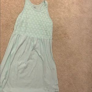light blue sundress